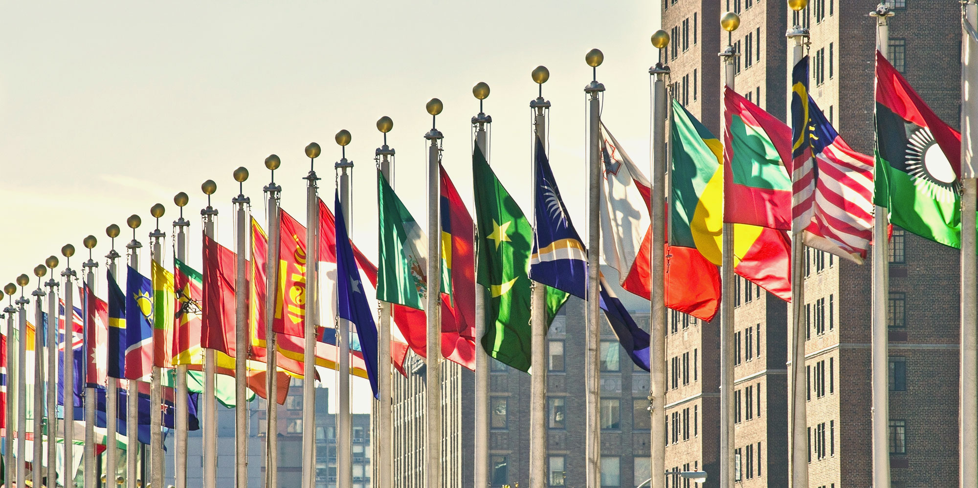 International flags